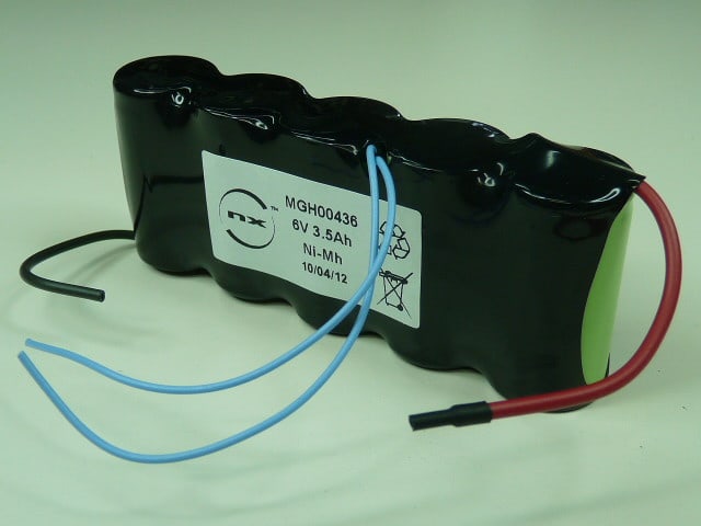 Enix - Pack(s) Batterie Nimh 5x SC ST1 5S1P 6V 3800mAh Fils