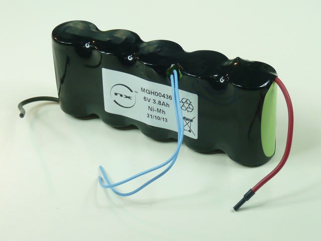 Enix - Pack(s) Batterie Nimh 5x SC ST1 5S1P 6V 3800mAh Fils