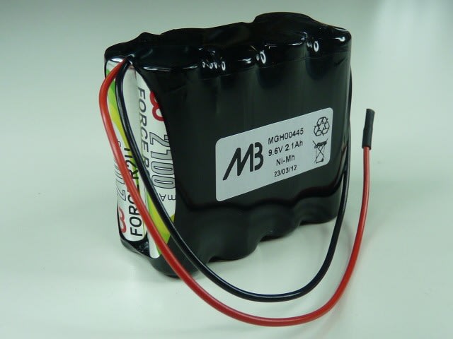 Enix - Pack(s) Batterie Nimh 8x AA MB 8S1P ST2 9.6V 2000mAh Fils