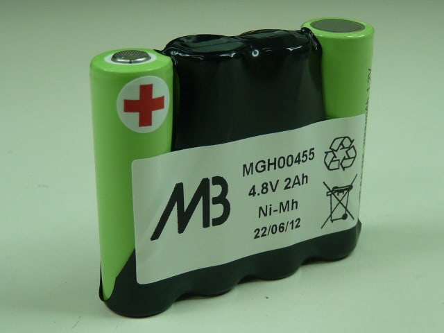 Enix - Pack(s) Batterie Nimh 4x AA NX 4S1P ST1 4.8V 2000mAh S