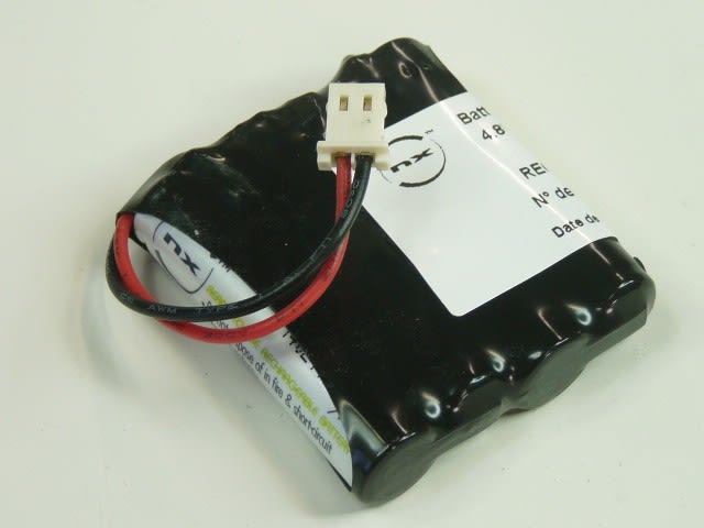 Enix - Pack(s) Batterie Nimh 4x AAA 4S1P ST1 4.8V 800mAh MOLEX