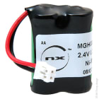 Enix - Pack(s) Batterie Nimh 2x 2-3AAA 2S1P ST1 2.4V 300mAh JST