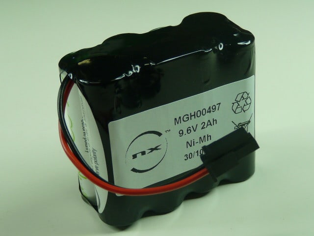 Enix - Pack(s) Batterie Nimh 8x AA NX 8S1P ST2 9.6V 2Ah molex