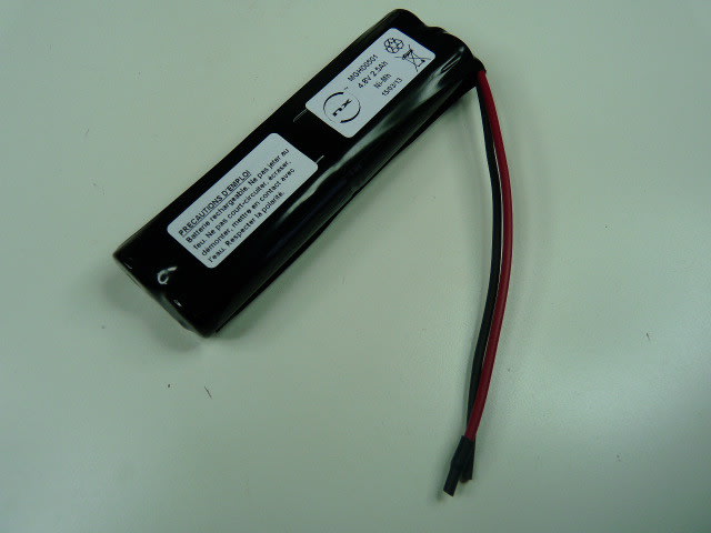 Enix - Pack(s) Batterie Nimh 4x AA 4S1P ST5 4.8V 2500mAh Fils