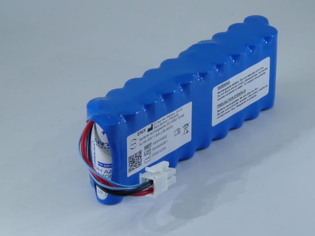 Enix - Pack(s) Batterie médicale rechargeable 20x AA 20S1P ST6 24V 1600mAh Molex