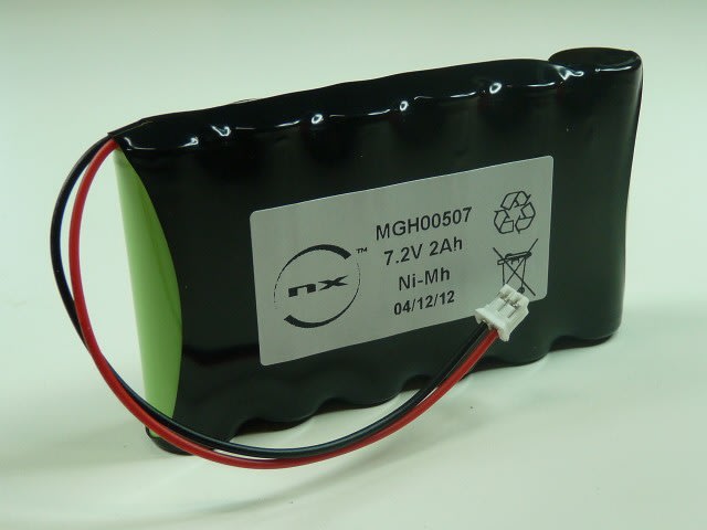 Enix - Pack(s) Batterie Nimh 6x AA 6S1P ST1 7.2V 2Ah JST