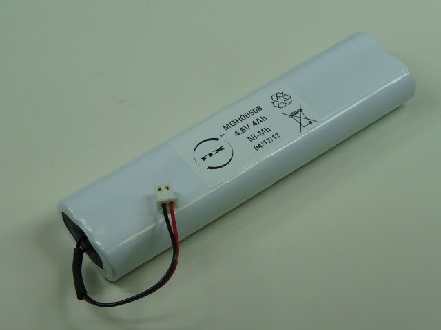 Enix - Pack(s) Batterie Nimh 4x 4/3A 4S1P ST5 4.8V 4000mAh JST