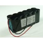 Enix - Pack(s) Batterie Nimh 12x 4-5A 6S2P ST2 7.2V 4300mAh Fils
