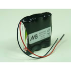 Enix - Pack(s) Batterie Nimh 3x AA NX 3S1P ST1 3.6V 2400mAh Fils