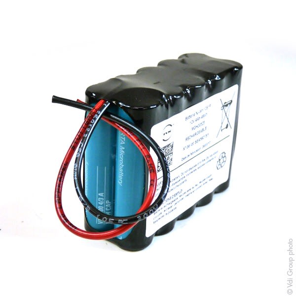 Enix - Pack(s) Batterie Nimh 10x 4/3A 10S1P ST2 12V 3800mAh Fils