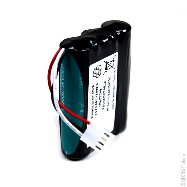 Enix - Pack(s) Batterie Nimh 3x 4-3A 3S1P ST1 3.6V 3.8Ah Molex