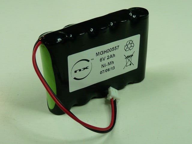 Enix - Pack(s) Batterie Nimh 5x AA 5S1P ST1 6V 1700mAh Molex