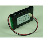 Enix - Pack(s) Batterie Nimh 6x AA 6S1P ST1 7.2V 2Ah Molex