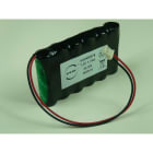 Enix - Pack(s) Batterie Nimh 6x AA 6S1P ST1 7.2V 2Ah Molex