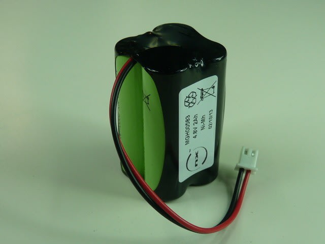 Enix - Pack(s) Batterie Nimh 4x AA 4S1P ST2 4.8V 2000mAh JST