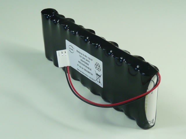 Enix - Pack(s) Batterie Nimh 10x AA ST1 10S1P 12V 2Ah MOLEX