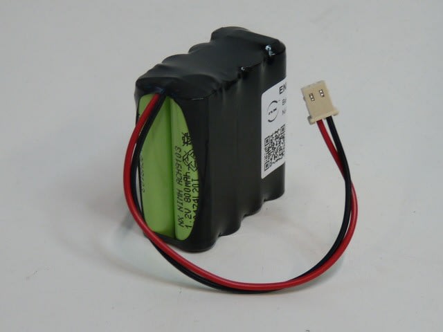 Enix - Pack(s) Batterie médicale rechargeable 8x AAA 8S1P ST2 9.6V 800mAh MOLEX