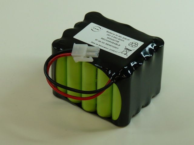 Enix - Pack(s) Batterie Nimh 20 x AA 20S1P ST2 F100 24V 2.5Ah Molex