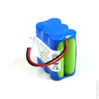 Enix - Pack(s) Batterie Nimh 6x AA 6S1P ST2 F75 7.2V 2Ah Molex