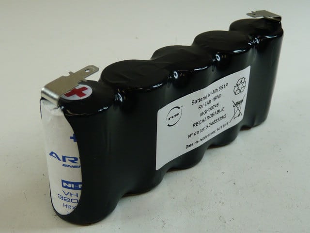 Enix - Batterie Nimh 5x SC VH 5S1P ST1 6V 3Ah fast