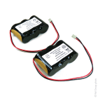 Enix - Pack(s) Batterie eclairage secours (2x) 3x SC 3S1P ST1 F200 3.6V 3Ah JST