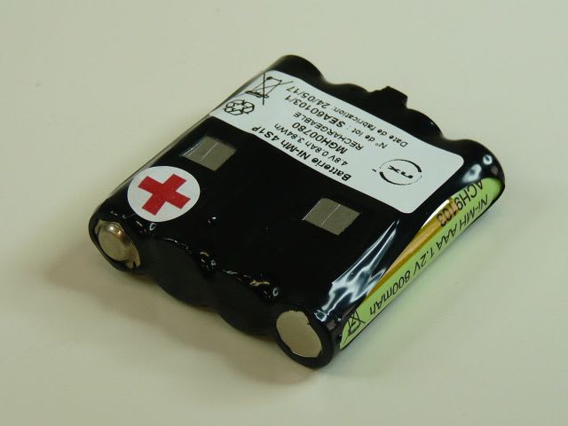 Enix - Pack(s) Batterie Nimh 4x AAA 4S1P ST1 4.8V 800mAh