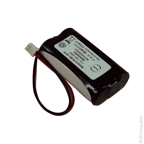 Enix - Unite(s) Batterie Nimh 2x AA HT 2S1P ST1 2.4V 1.5Ah JST