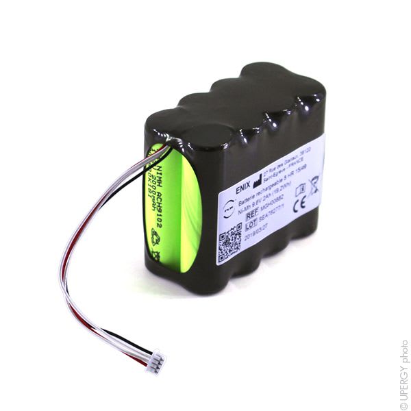 Enix - Pack(s) Batterie medicale MEDWIN EASYLIT 9.6V 2Ah Molex