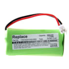 Enix - Blister(s) x 1 Batterie téléphone fixe 2*AAA 2.4V 650mAh Conn