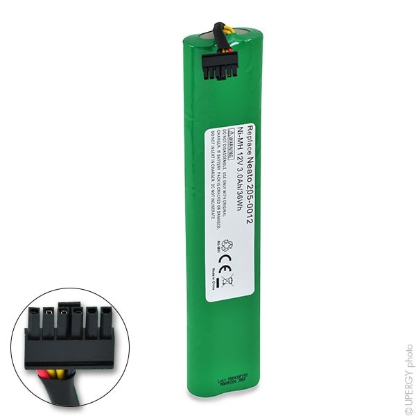 Enix - Pack(s) Batterie aspirateur compatible Neato Botvac 12V 3000mAh