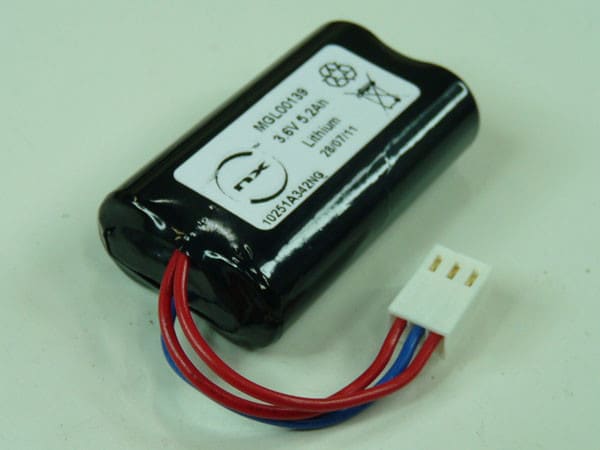 Enix - Pack(s) Batterie lithium 2x AA LS14500 1S2P 3.6V 5200mAh FC