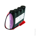 Enix - Pack(s) Batterie Li-Ion 4x18650 26F 1S4P ST1 3.6V 10.4Ah JST