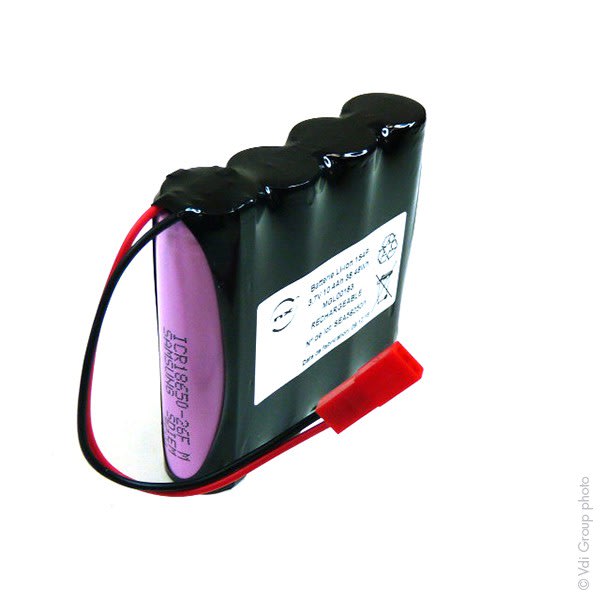 Enix - Pack(s) Batterie Li-Ion 4x18650 1S4P ST1 3.6V 10.4Ah JST