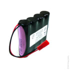 Enix - Pack(s) Batterie Li-Ion 4x18650 1S4P ST1 3.6V 10.4Ah JST