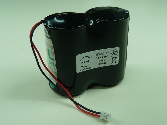 Enix - Pack(s) Batterie lithium 2x D LS ST1 1S2P 3.6V 34Ah PHR2