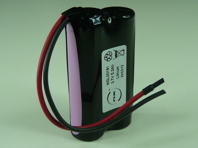 Enix - Pack(s) Batterie Li-Ion 2x 18650 1S2P ST1 3.6V 5.2Ah fils