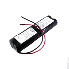 Enix - Pack(s) Batterie Li-Ion 4x 18650 2S2P ST5 7.2V 5.2Ah fils
