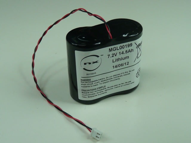 Enix - Pack(s) Batterie lithium 2x D 34615 2S1P ST1 7.2V 14.5Ah JST