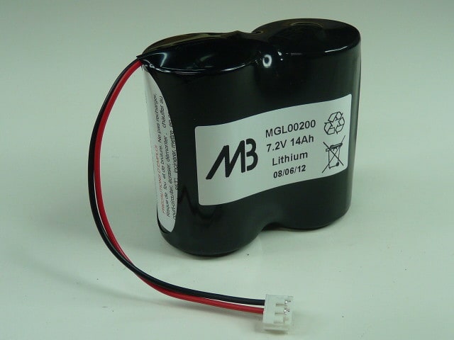 Enix - Pack(s) Batterie lithium 2x ER34615 2S1P ST1 7.2V 14000mAh EHR3