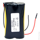 Enix - Pack(s) Batterie Li-Ion 2x 18650 GP 1S2P ST1 3.7V 4400mAh Fils