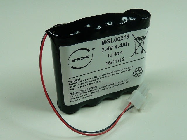 Enix - Pack(s) Batterie Li-Ion 4x 18650 2S2P ST1 7.2V 5.2Ah Molex
