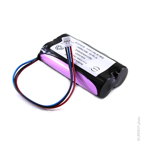 Enix - Pack(s) Batterie Li-Ion 2x 18650 2S1P ST1 7.2V 3.5Ah JST