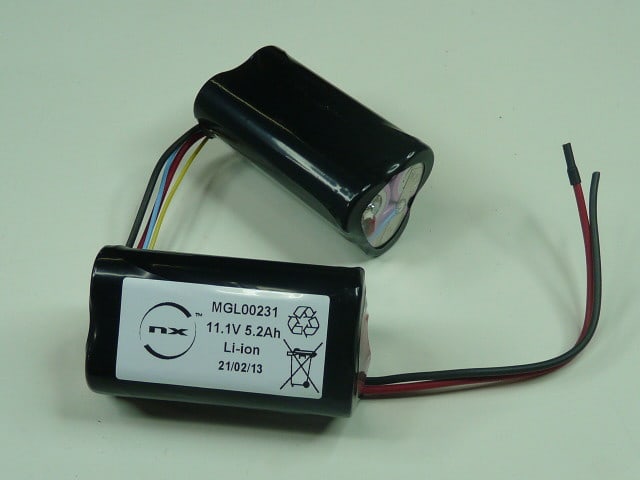 Enix - Pack(s) Batterie Li-Ion 6x 18650 3S2P 11.1V 5200mAh F100