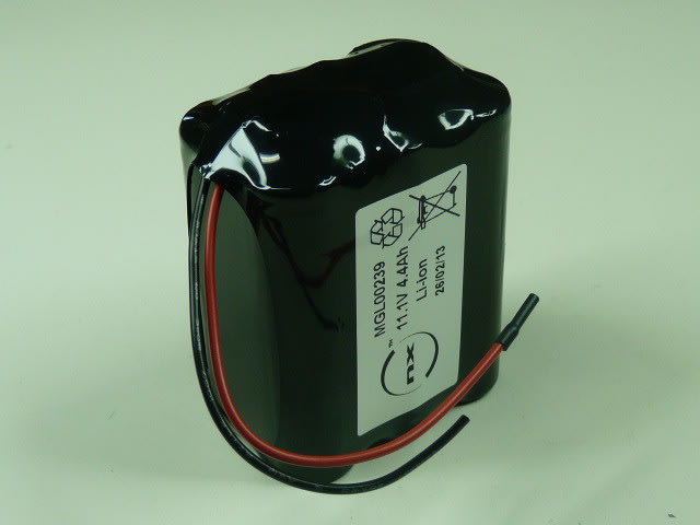 Enix - Pack(s) Batterie Li-Ion 6x 18650 3S2P ST2 10.8V 5200mAh Fils