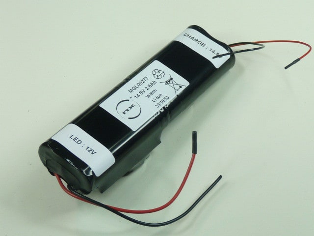 Enix - Batteria Li-Ion 4x 18650 4S1P ST5 14.8V 2.6Ah F100