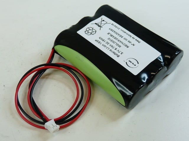 Enix - Batterie Li-Ion 3x 18650 1S3P ST1 3.7V 8.7Ah JST