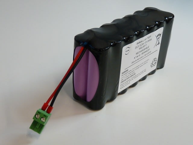 Enix - Pack(s) Batterie Li-Ion 14x 18650 7S2P ST2 F60 25.2V 5.2Ah CON