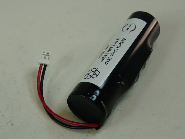 Enix - Pack(s) Batterie Li-Ion 1x 18650 1S1P 3.6V 2.6Ah JST