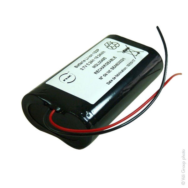 Enix - Pack(s) Batterie Li-Ion 2x18650 1S2P ST1 F150 3.6V 5.2Ah F100
