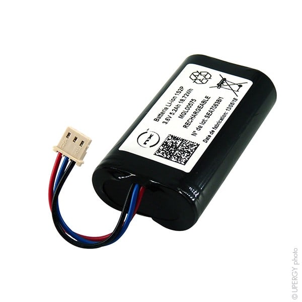 Enix - Pack(s) Batterie Li-Ion 2x 18650 1S2P ST1 UN38.3 3.6V 5.2Ah Molex